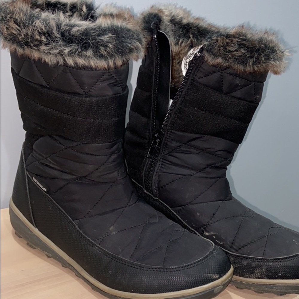 Black Winter Boots